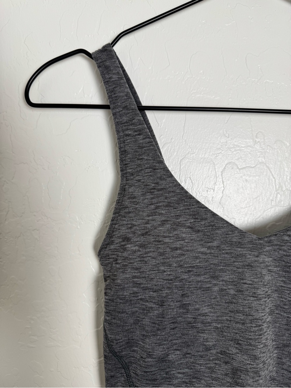 Gilly Hicks Heather Gray Workout Tank Top Go Recharge Sportlette - Picture 5 of 14